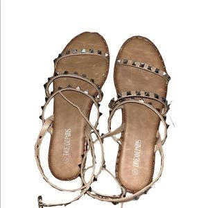 Studded sandals